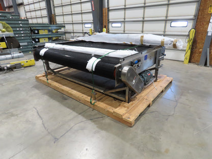 Nercon 8' 6"x 9'  Accumulation Bottle Conveyor Bi-Directional Re-Flow Unloader