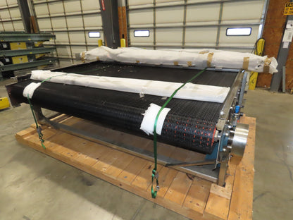 Nercon 8' 6"x 9'  Accumulation Bottle Conveyor Bi-Directional Re-Flow Unloader
