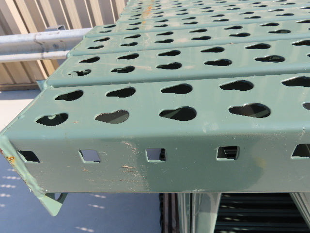 Teardrop Pallet Racking Upright Leg 16' x 4' 23,900 LB 192" x 48" 3"x3" Column