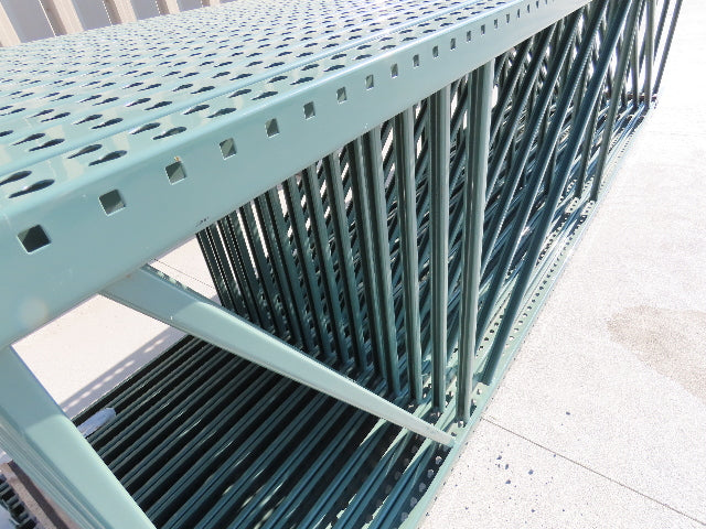 Teardrop Pallet Racking Upright Leg 16' x 4' 23,900 LB 192" x 48" 3"x3" Column