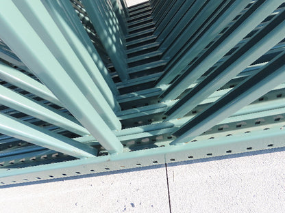 Teardrop Pallet Racking Upright Leg 16' x 4' 23,900 LB 192" x 48" 3"x3" Column