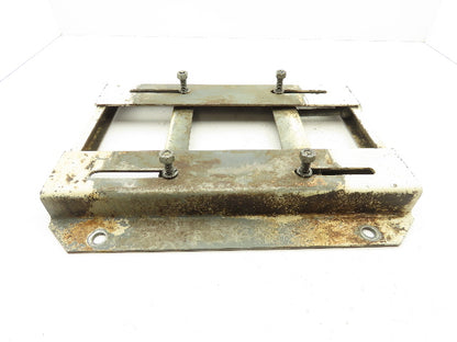 Adjustable Steel Slide Base for Electric Motor 9.5" W
