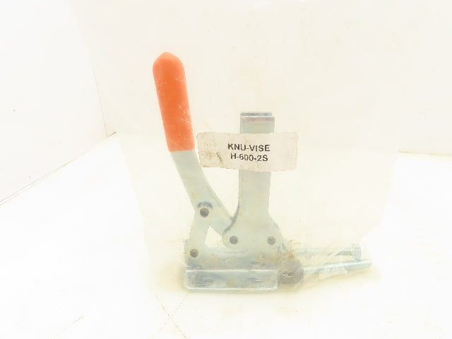 Knu-Vise H-600-2S Horizontal Hold Down Clamp 600Lb 3.34" Throat Depth  Lot of 2