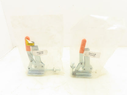 Knu-Vise H-600-2S Horizontal Hold Down Clamp 600Lb 3.34" Throat Depth  Lot of 2