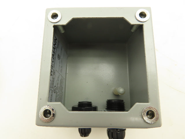 Hubbell Wiegmann PB1 Enclosure w/Allen Bradley Switch HT84 Nema Type 12 Lot of 4