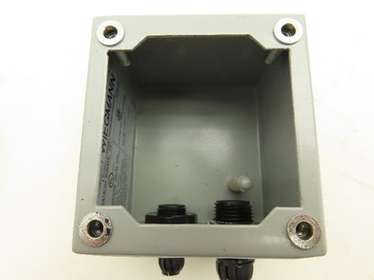 Hubbell Wiegmann PB1 Enclosure w/Allen Bradley Switch HT84 Nema Type 12 Lot of 4