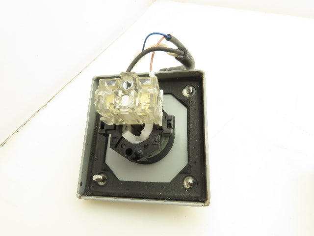 Hubbell Wiegmann PB1 Enclosure w/Allen Bradley Switch HT84 Nema Type 12 Lot of 4