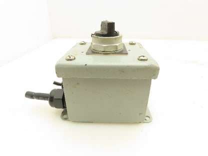 Hubbell Wiegmann PB1 Enclosure w/Allen Bradley Switch HT84 Nema Type 12 Lot of 4