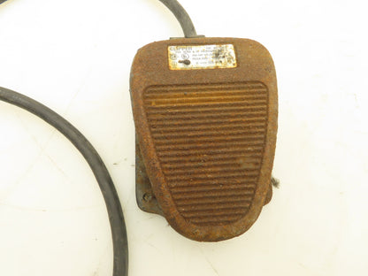 Linemaster 632-S Clipper Foot Operated Pedal Switch Lot of 3