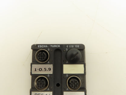 Escha/Turck 8018198 Terminal Junction Box 8-Port 30V
