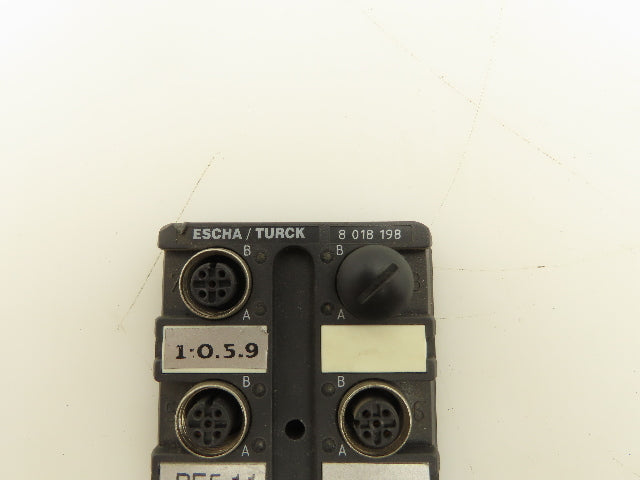 Escha/Turck 8018198 Terminal Junction Box 8-Port 30V