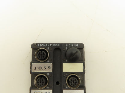 Escha/Turck 8018198 Terminal Junction Box 8-Port 30V