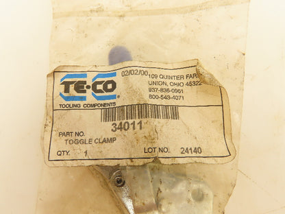 Te-Co 34011 Vertical Handle Fixed Straight Toggle Clamp  Lot of 5
