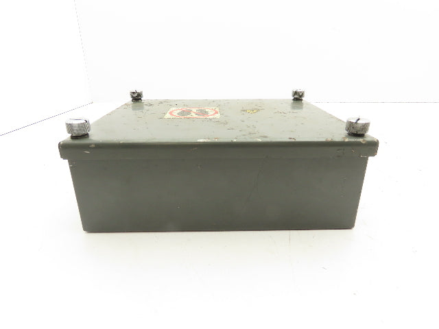 Electrical Enclosure w/Idec Power Distribution Contact Block 200A 600V Lot of 5