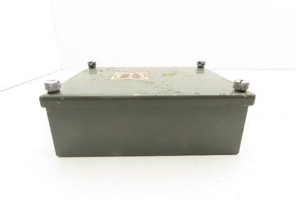 Electrical Enclosure w/Idec Power Distribution Contact Block 200A 600V Lot of 5