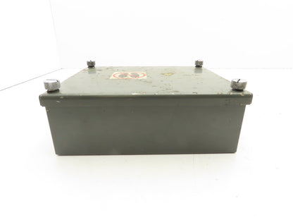 Electrical Enclosure w/Idec Power Distribution Contact Block 200A 600V Lot of 5