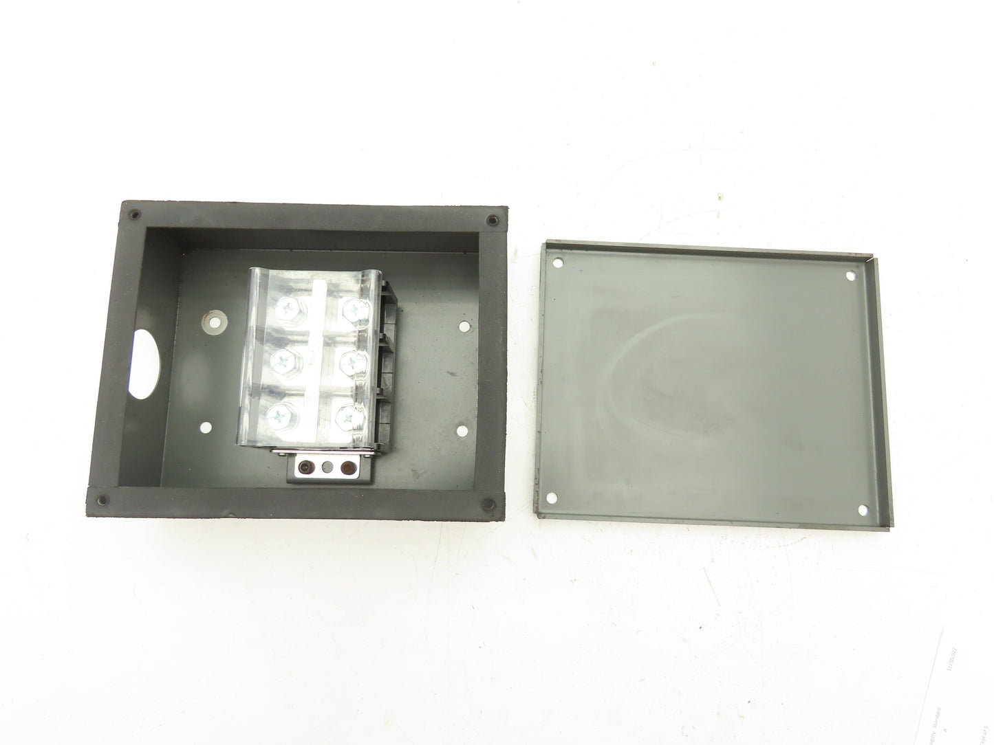 Electrical Enclosure w/Idec Power Distribution Contact Block 200A 600V Lot of 5