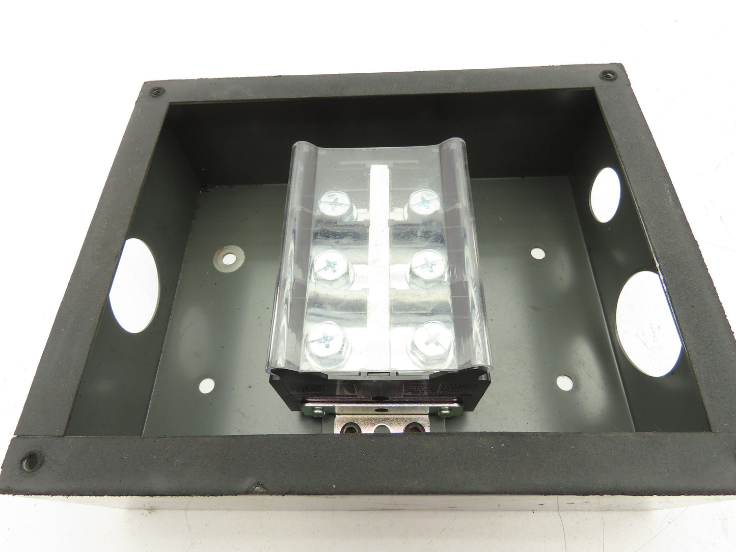 Electrical Enclosure w/Idec Power Distribution Contact Block 200A 600V Lot of 5