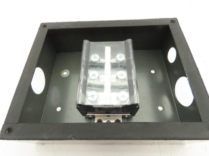 Electrical Enclosure w/Idec Power Distribution Contact Block 200A 600V Lot of 5