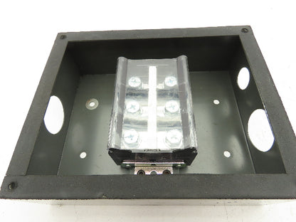 Electrical Enclosure w/Idec Power Distribution Contact Block 200A 600V Lot of 5