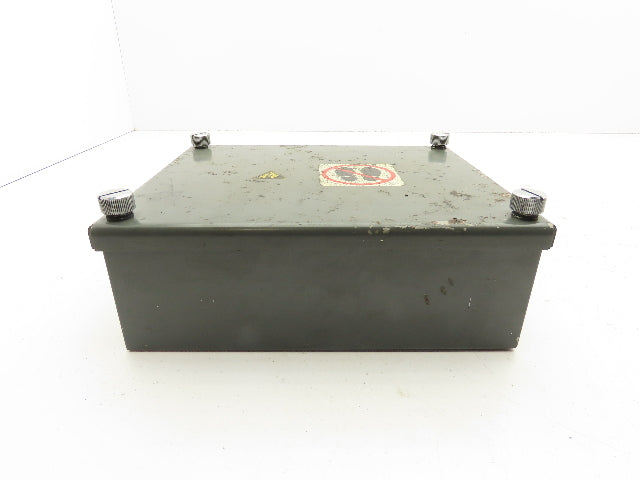 Electrical Enclosure w/Idec Power Distribution Contact Block 200A 600V Lot of 5