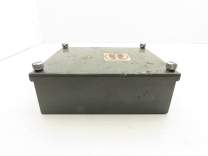 Electrical Enclosure w/Idec Power Distribution Contact Block 200A 600V Lot of 5