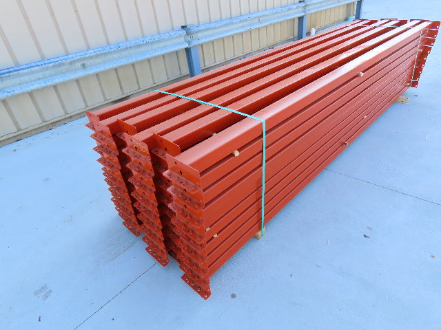 Teardrop Pallet Rack Racking Step Beam Crossmember 12' 144" x 5" 4100 LB 50E