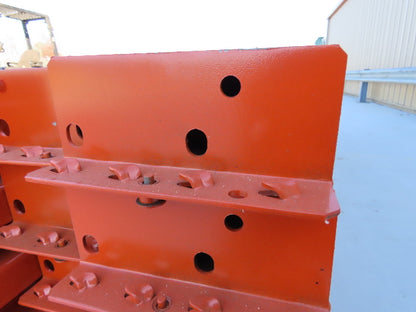 Teardrop Pallet Rack Racking Step Beam Crossmember 12' 144" x 5" 4100 LB 50E