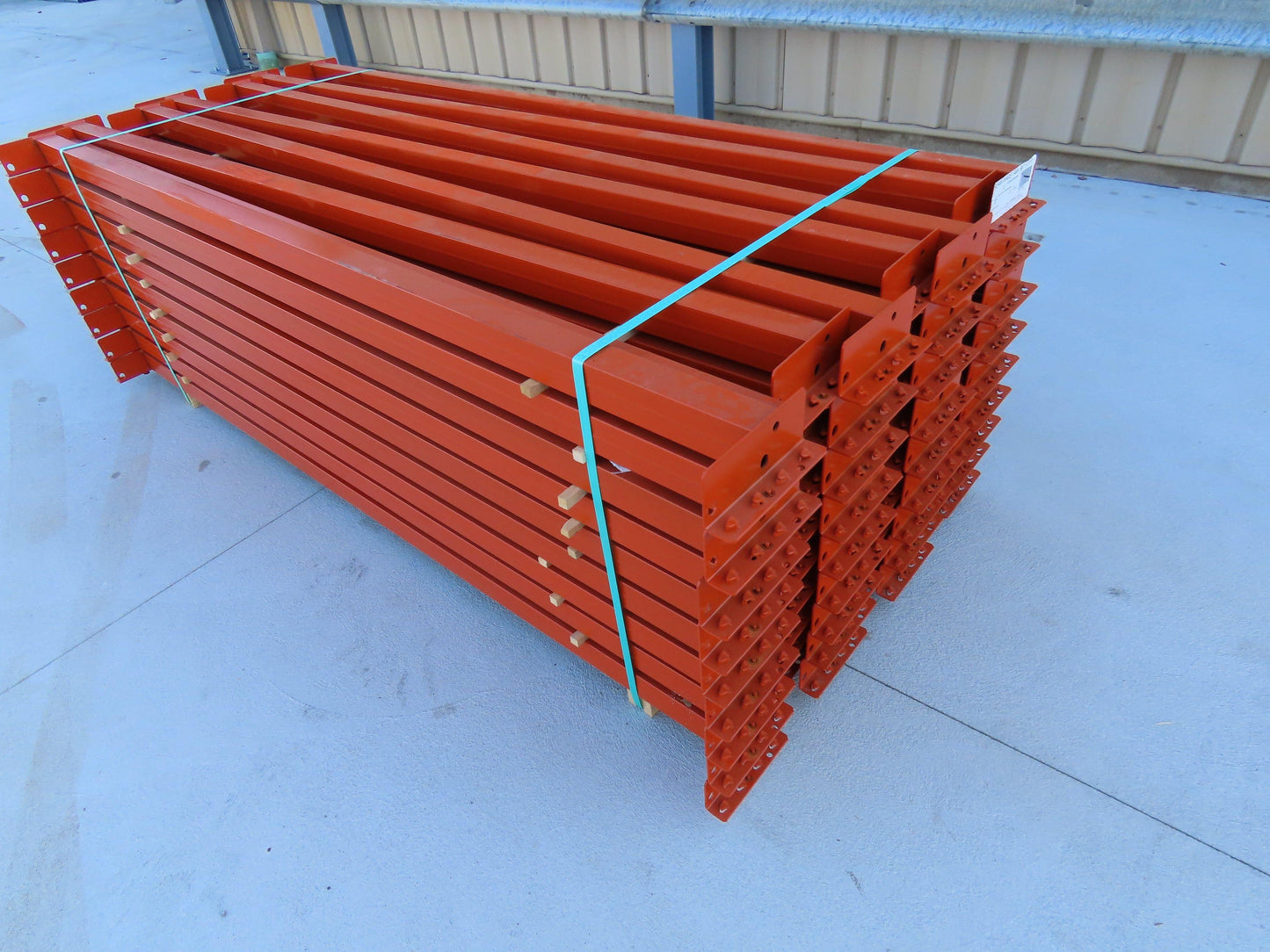 Teardrop Pallet Rack Racking Step Beam Crossmember 8' 96" x 4" 5,370 LB 40E