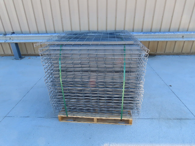 Pallet Rack Racking Shelf  Wire Deck Decking Mesh 4' 48" x46" Waterfall 2500 LB