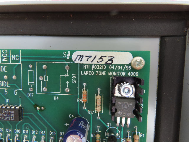 Larco 4000 Zone Monitor 4000 Safety Control Module Type 13 Enclosure
