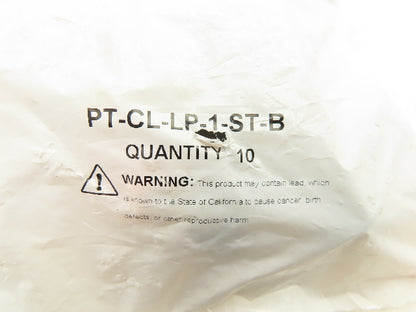 Rogan LP-1 Clamping Knob 3/8-16 Threaded Stud 4-Lobe LP Series Black Lot of 10