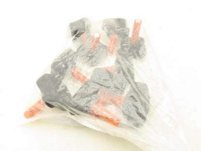 Rogan LP-1 Clamping Knob 3/8-16 Threaded Stud 4-Lobe LP Series Black Lot of 10