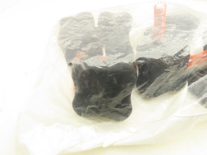 Rogan LP-1 Clamping Knob 3/8-16 Threaded Stud 4-Lobe LP Series Black Lot of 10