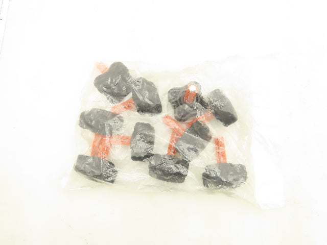 Rogan LP-1 Clamping Knob 3/8-16 Threaded Stud 4-Lobe LP Series Black Lot of 10