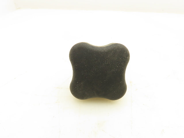 Rogan LP-1 Clamping Knob 3/8-16 Threaded Stud 4-Lobe LP Series Black Lot of 8