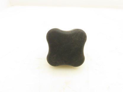 Rogan LP-1 Clamping Knob 3/8-16 Threaded Stud 4-Lobe LP Series Black Lot of 8