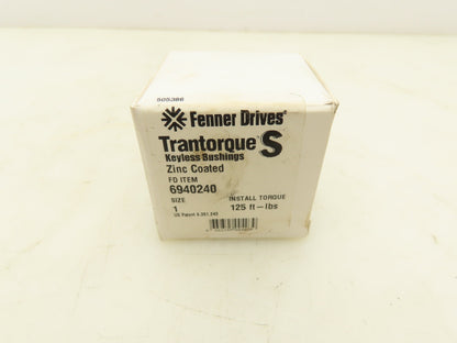 Fenner Drives 6940240 Trantorque Collar Nut Keyless Bushing Lot Of 2