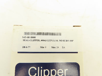 Parker 4QTR11 Clipper Oil Seal 1.875" ID 3" OD Lot of 13