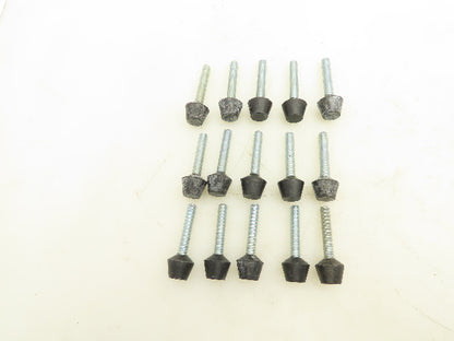 Destaco 225208 Flat Tip Neoprene Spindle Rubber Toggle Tip 5/16-18  Lot of 15