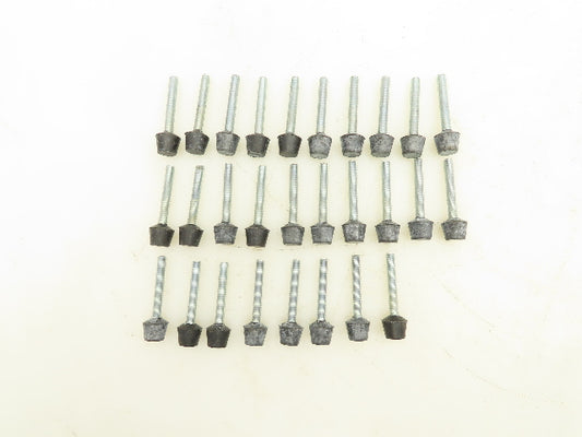 Destaco 215208 Flat Tip Neoprene Spindle Rubber Toggle Tip 1/4-20  Lot of 28