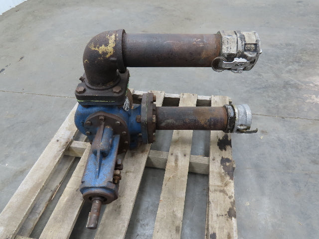 Ranger 229PHBF XXGX Vacuum Suction Pump 3" Camlock Fittings 1" Shaft