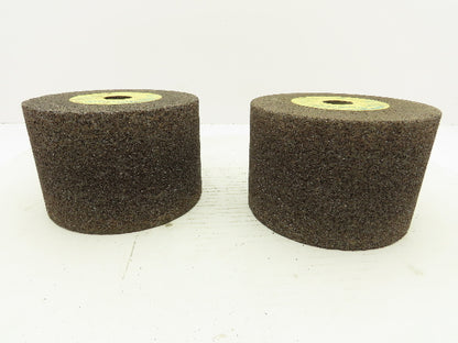 Norton 6x4x1" Coarse Grit Grinding Wheel 6050 RPM 57AC20-Q4B7  Lot of 2
