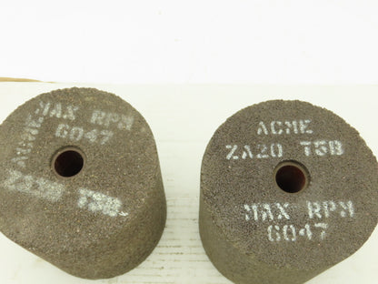 Acme 6x6x1" Coarse Grit Grinding Wheel 6047 RPM  Lot of 2