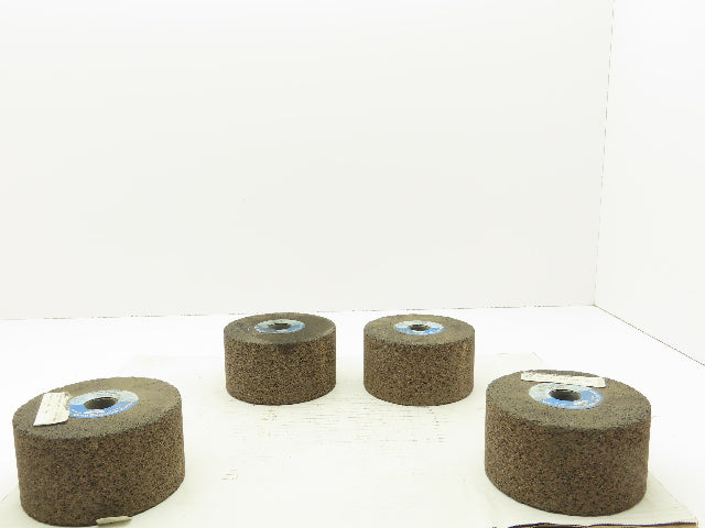 Pacific 5-1/2x3x1" Grinding Wheel A24-P7-BO28  Lot of 4
