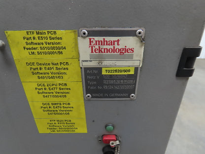 Emhart DCE15ADAC Tucker DCE1500 Stud Welding Inverter 480V Welder T022520/500