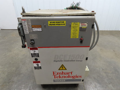 Emhart DCE15ADAC Tucker DCE1500 Stud Welding Inverter 480V Welder T022520/500