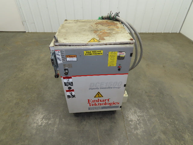 Emhart DCE15ADAC Tucker DCE1500 Stud Welding Inverter 480V Welder T022520/500