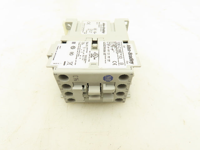 Allen Bradley 100-C16UEJ10 Contactor 24VDC Coil 16A 1 N.O.