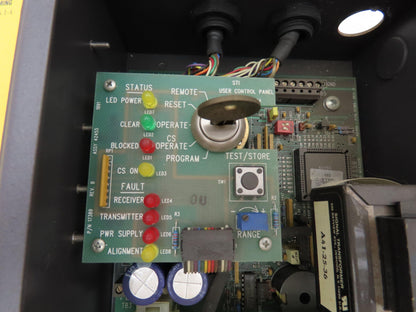 STI MS4348B Light Curtain Controller Input 117VAC 25A Output 220VAC